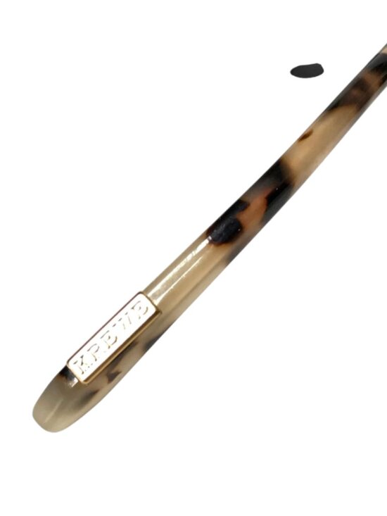 Krewe Laveau Cat Eye Sunglasses Womens Black Brown 24K Gold Hardware Gradient main image 4
